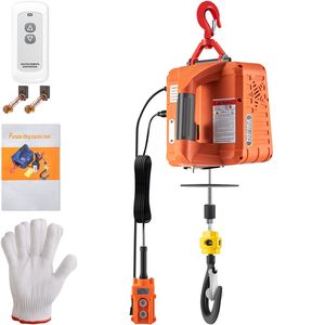 Portatile 1100lbs 1500W 110V elettrico Winch gru 3-in-1 argano senza fili telecomando 25ft altezza di sollevamento sovraccarico - Product Image 1