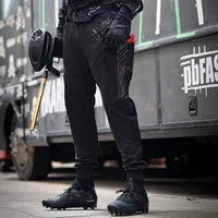 Pantalon de jogging pour homme avec logo personnalisé, taille élastique, en coton, grande taille, qualité supérieure, vente en gros