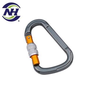 Porte légère Carabiner de l'alliage 24kn d'aluminium avec la finition anodisée pour des applications minières - Product Image 1