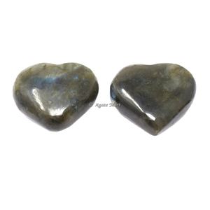 Vente en gros d'agate œil de tigre en cristal naturel en forme de cœur gonflé pour la guérison et l'amour Décoration avec mots de produit en jade - Product Image 6