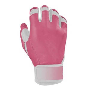 Gants de frappe en cuir rose avec paume rembourrée et fermeture auto-agrippante pour l'entraînement, unisexe adulte - Product Image 3