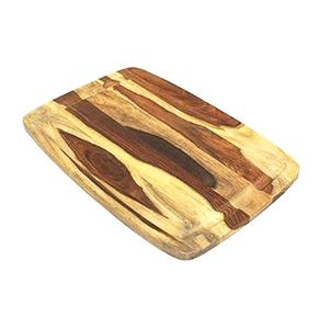 Tabla de Cortar de Madera en Oferta, Forma Rectangular, Acabado Natural, Reutilizable, Apta para Lavavajillas, Bloque de 1.3 cm de Grosor para Cortar - Product Image 5