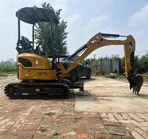 Excavadora de cadenas XE17U de alto rendimiento en oferta: potente, fiable, compacta, mini máquina para movimiento de tierras con motor y bomba de alta eficiencia. - Product Image 4