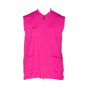 Chaqueta de Barbero Profesional para Hombre, Nueva Llegada, Sin Mangas, de Lana, con Cierre, Transpirable, para Peluquería - Product Image 3