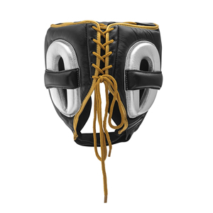 Protector de Cabeza Profesional para Boxeo y MMA, de Cuero, con Logotipo Personalizado, Protección Facial Completa, Transpirable, Resistente al Desgaste, Unisex, para Entrenamiento - Product Image 4