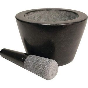 Premium White Marble Mortar <b>And</b> Pestle <b>Set</b> For Grinding <b>Spices</b> <b>Herbs</b> <b>And</b> Kitchen Ingredients Efficiently - Product Image 1
