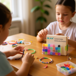 Gomma per Lavoretti Creativi 1000pz 20 Colori 28 Griglie 22.4x13.3cm - Product Image 3