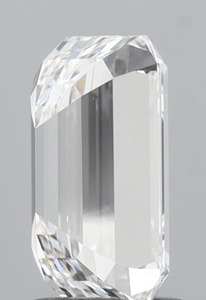 Diamant de laboratoire taille émeraude, couleur D, clarté VVS2, procédé CVD, certifié IGI, pierre précieuse en vrac pour la création de bijoux haut de gamme sur mesure - Product Image 5