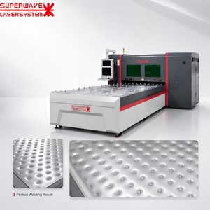 Machine laser CNC <span class=keywords><strong>industrielle</strong></span> de haute précision pour la soudure de plaques de refroidissement de plateaux à fossettes d'échangeurs de chaleur - Product Image 3