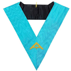 Top Quality <b>Masonic</b> Regalia Collar of French Rite Custom Made <b>Masonic</b> Regalia Collars for Sale - Product Image 6