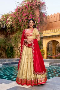 Lehenga Choli Heavy Quality Embroidery Floor-Length Traditional Design for Women for Wedding - Product Image 3