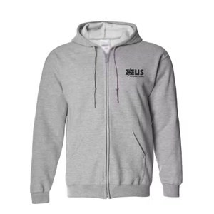 Sweat-shirts à fermeture éclair durables pour hommes en tissu mélangé de coton pour un confort quotidien en extérieur - Product Image 1