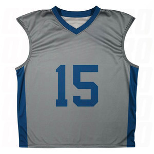 Maillot de lacrosse pour adulte en polyester respirant à séchage rapide, imprimé numériquement sur mesure, vêtement de sport léger pour le hockey sur gazon - Product Image 3