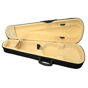 Custodia Triangolare in Tessuto Nero Resistente con Fodera Beige per Violino 4/4 - Borsa e Protezione per Strumento Musicale - Product Image 6