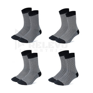 High Comfort Casual <b>Socks</b> Cotton Blend <b>Breathable</b> Stretch Crew <b>Socks</b> for Men Women Daily Wear Soft Lightweight Fit Wholesale - Product Image 2