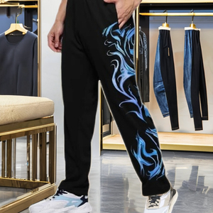 Compre jeans estampados a la moda en línea en Delhi: Denim gráfico y estampado único para hombres y mujeres - Product Image 2