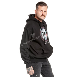 Sweat-shirts pour hommes, coupe ample, à capuche, 100% coton, respirants, séchage rapide, design tendance, élégants, ODM, personnalisables - Product Image 3