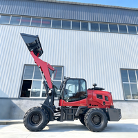 Chinesische Produkte Mini-Radlader Multifunktionaler Dieselmotor 1,5-Tonnen-Frontradlader