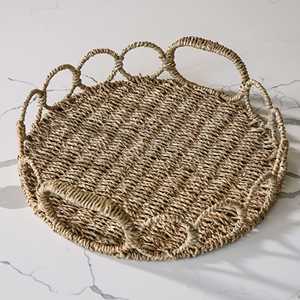 Bandeja decorativa de algas marinas para decoración del hogar en vacaciones, bandejas de algas marinas al por mayor, artículos de Pascua - Product Image 1