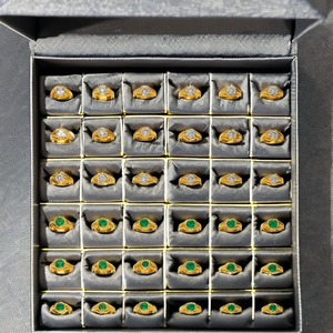 Anillos de Oro Sólido de 22K |   Anillos de Oro con Sello 916 de Diseño Tradicional y Moderno para Uso Diario, Regalos, Bodas, Cumpleaños y Aniversarios - Product Image 2