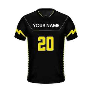 Nouveau maillot de football américain personnalisé en gros, polyester de haute qualité, style rétro streetwear, vêtements de sport pour hommes - Product Image 5