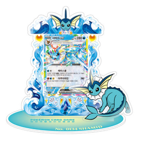 Support en acrylique pour jeu de cartes Pokémon, version coréenne SHAMID, figurine d'anime et de jeu - Product Image 2