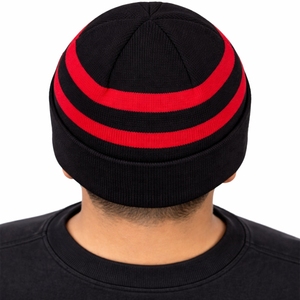 Bonnet unisexe de qualité supérieure, élégant, rayé, chaud, respirant et imperméable, couleur personnalisée, pour le travail, le sport et la protection contre le froid. - Product Image 5