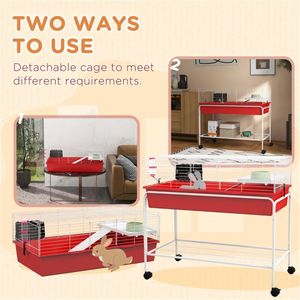 <b>Small</b> Animal Playpen Cage for Dogs Customisable Durable Pet Cage Aluminium Frame for Outdoor Use-Rabbit Chicken Outdoor Pets - Product Image 2