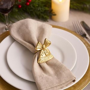 Anillos de Servilleta de Latón Hechos a Mano con Diseño de Reno, para Eventos, Bodas, Navidad, Modernos, Metálicos, Decorativos para la Mesa - Product Image 3