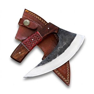 Cuchillo de Cocina Multiusos Tipo Hacha para Pizza, Hecho a Mano, con Mango de Madera de Panal, para Camping, Venta al por Mayor, Fabricante - Product Image 3