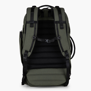 Bolsa de Lona Unisex de 40-55L con Cierre de Cordón, para Gimnasio, Viajes, Casual, Color Gris Sólido, Asa Suave, Resistente, Bolsa de Fitness - Product Image 3