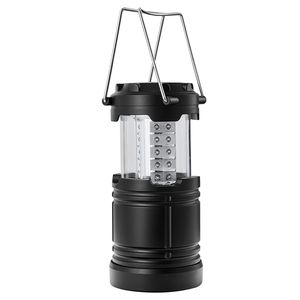 Set di 4 Lanterne LED da Campeggio con Base Magnetica, Leggere, Pieghevoli, Luci da Esterno a Batteria e Impermeabili - Product Image 1