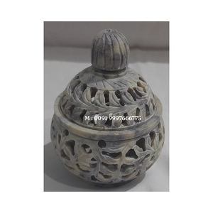 Pierre à Savon Naturelle avec Sculpture en Pierre Finement Polie, Design Unique, Artisanat pour la Décoration et la Revente, Meilleur Produit - Product Image 2