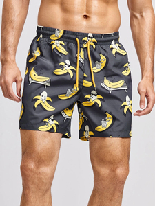 Shorts de plage pour hommes à séchage rapide 2026 – Vente en gros, respirants, pour l'été, style décontracté, couleur unie, service OEM - Product Image 4