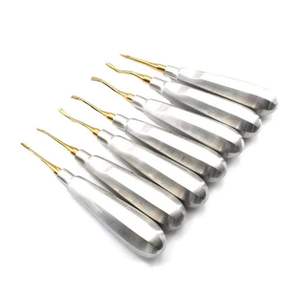 Kit de 7 élévateurs dentaires hybrides PDL en acier inoxydable, instruments chirurgicaux dentaires CE par Grip Surgical - Product Image 4