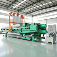 Presse à filtre industrielle pour la déshydratation des boues, traitement des eaux usées, presse à filtre hydraulique automatique