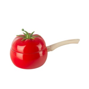 Ensemble de casseroles antiadhésives en forme d'aubergine pour le camping, comprenant une poêle et une casserole à induction en aluminium - Product Image 3