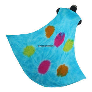 Vestido largo tie-dye de primavera 2026, estilo urbano, vestido sexy tie-dye para chica, vestido de noche bohemio gitano de rayón. - Product Image 4