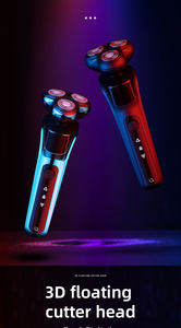 Rasoir électrique 3 en 1 à triple lame, tondeuse pour le nez, rasoir pour le visage et le corps, rechargeable, étanche, kit de toilettage pour hommes - Product Image 3