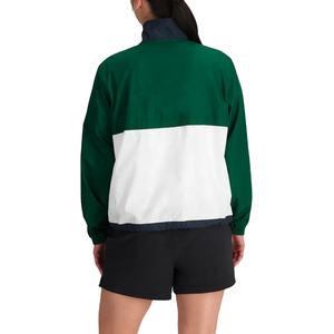 Ensemble coupe-vent sur mesure pour femmes grandes tailles, au-dessus du genou, uni, 100% coton, respirant, écologique, vente en gros - Product Image 6