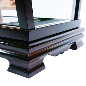 Wooden Base Acrylic Table Top Painted Eco-Friendly Display Case for Ship Models Dust-proof Collector Showcase <b>Box</b> 102Lx35Wx100H - Product Image 4