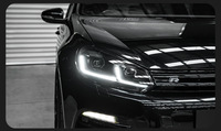 Ensemble de phares LED complets pour Golf 6 MK6 2009-2012, feux de jour DRL, clignotants séquentiels, lampes avant