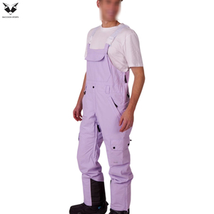 Breathable Windproof High Performance Outdoor Winter Wear Lightweight Adjustable Fit Bib <b>Waterproof</b> Outdoor Ski <b>Overalls</b> - Product Image 3
