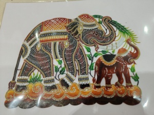 งานแกะสลักหนังวัวทำมือแบบไทย น้ำหนักเบา ทันสมัย เหมาะสำหรับตกแต่งบ้านและเป็นของขวัญ - Product Image 5