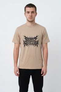 Camiseta para hombre 100% algodón peinado, ecológica, unisex, venta directa de fábrica, con estampado personalizado en serigrafía. - Product Image 4