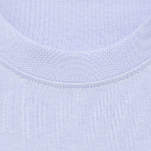 เสื้อยืดโอเวอร์ไซส์ผ้าคอตตอนหนาน้ำหนักมาก พิมพ์โลโก้ได้ สีม่วงอ่อน/ลาเวนเดอร์ ทรงหลวมไหล่ตก สไตล์สตรีทแวร์ - Product Image 4