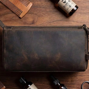 High End Genuine Leather Luggage Tags Privacy Cover Travel Bag Tags Custom Suitcase <b>Name</b> <b>Labels</b> Bulk Bag TYG-0180 - Product Image 1