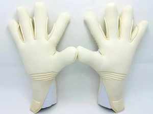 Football Goalkeeper Gloves Full Finger Latex Non-Slip Breathable Quick Drying Pull Closure Adjustable Wrist <b>Strap</b> PU Material - Product Image 6