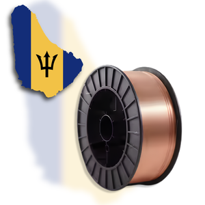 Fil de soudage MIG cuivré (AWS A5.18 ER70S-6) pour le marché de Barbade : Support OEM ODM, bobine et emballage en tambour - Product Image 1