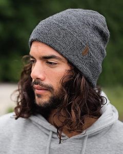 หมวกบีนนี่แบบยูนิเซ็กซ์ ขอบพับ ผ้าถักหนา สำหรับฤดูหนาว ลายจุด ลายตัวอักษร  อะคริลิก 100% ปรับแต่งได้ เหมาะสำหรับกิจกรรมกลางแจ้ง - Product Image 6